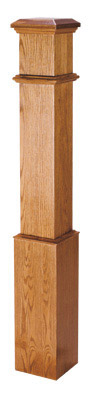 Hardwood Box Newels
